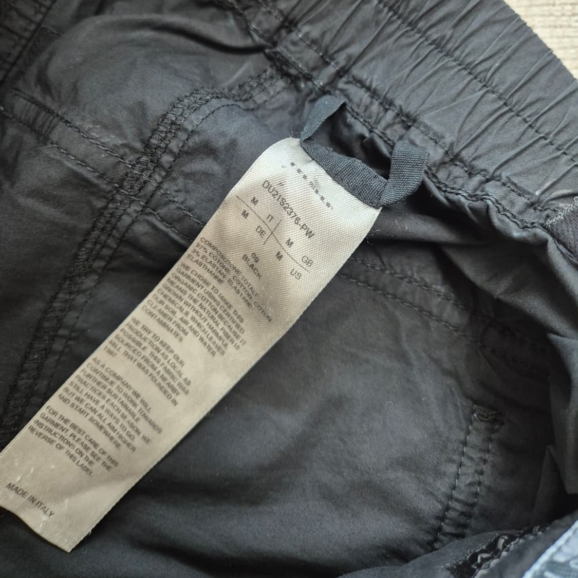 릭오웬스 Rick owens 태권도 크리치 카고 팬츠 상품이미지4