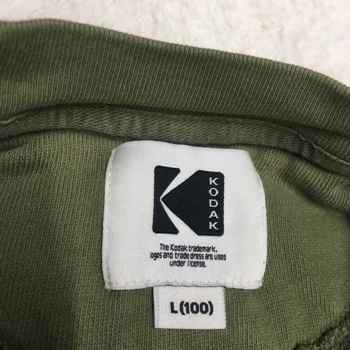 코닥 백로고 맨투맨 CC06 상품이미지3