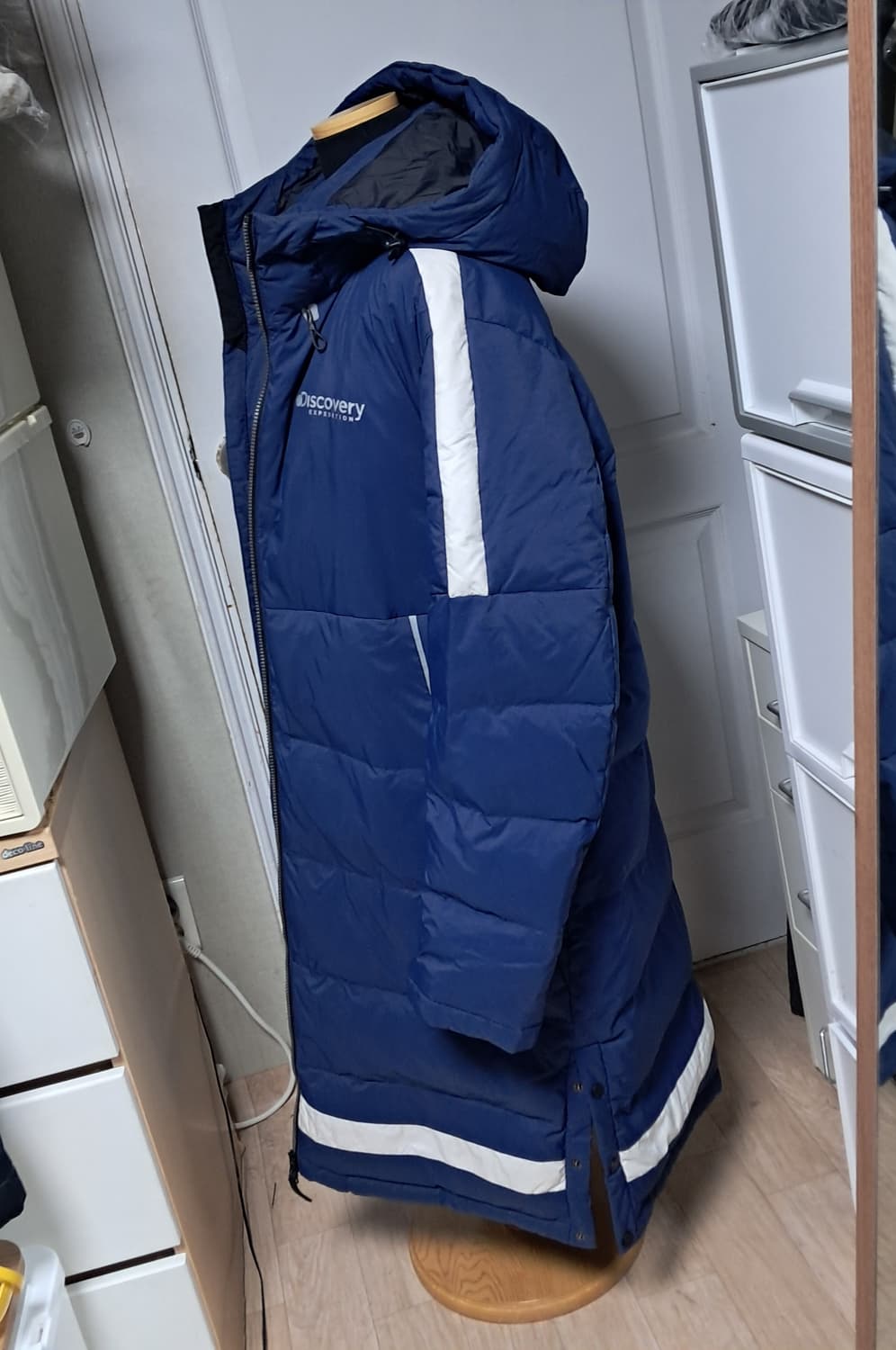 디스커버리 남성 롱패딩 덕다운105 상품이미지2