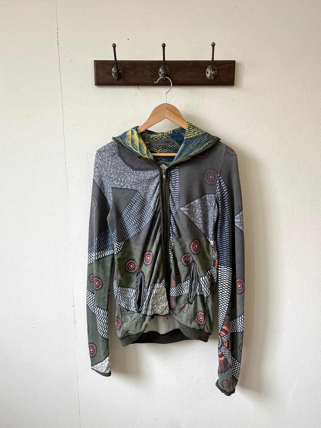 JNBY 아트 후드집업 상품이미지2