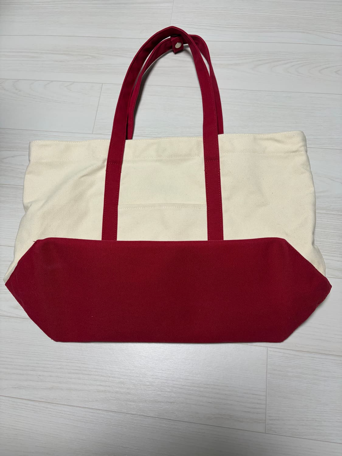 무탠다드 토트백 레드 상품이미지3