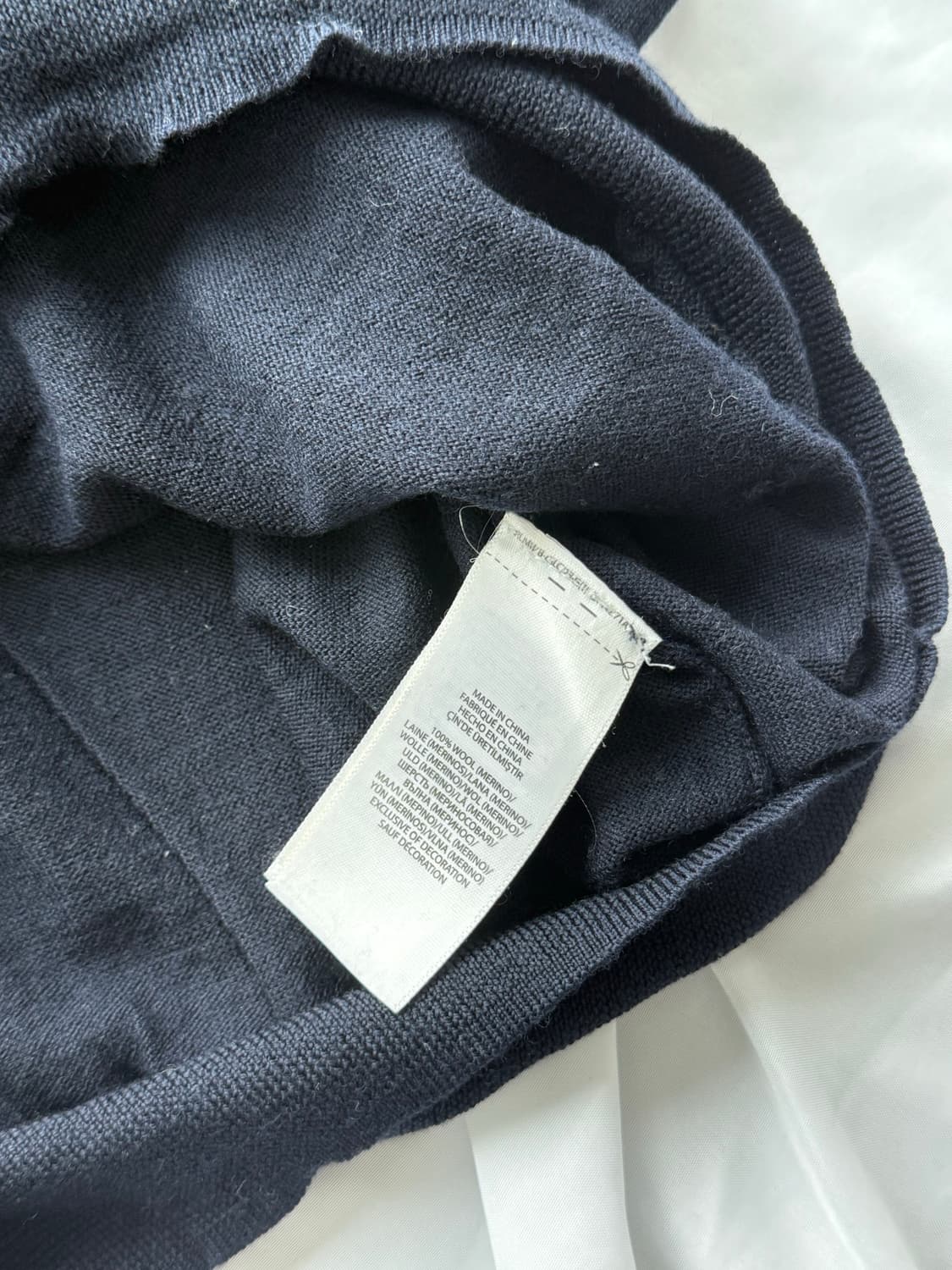 폴로 랄프로렌 워셔블 메리노 울 크루넥 니트 상품이미지7