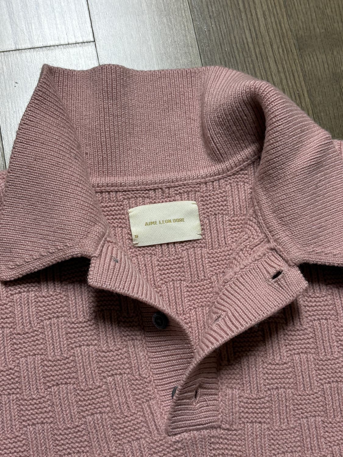 Aime Leon Dore 위브 니트 폴로  상품이미지6