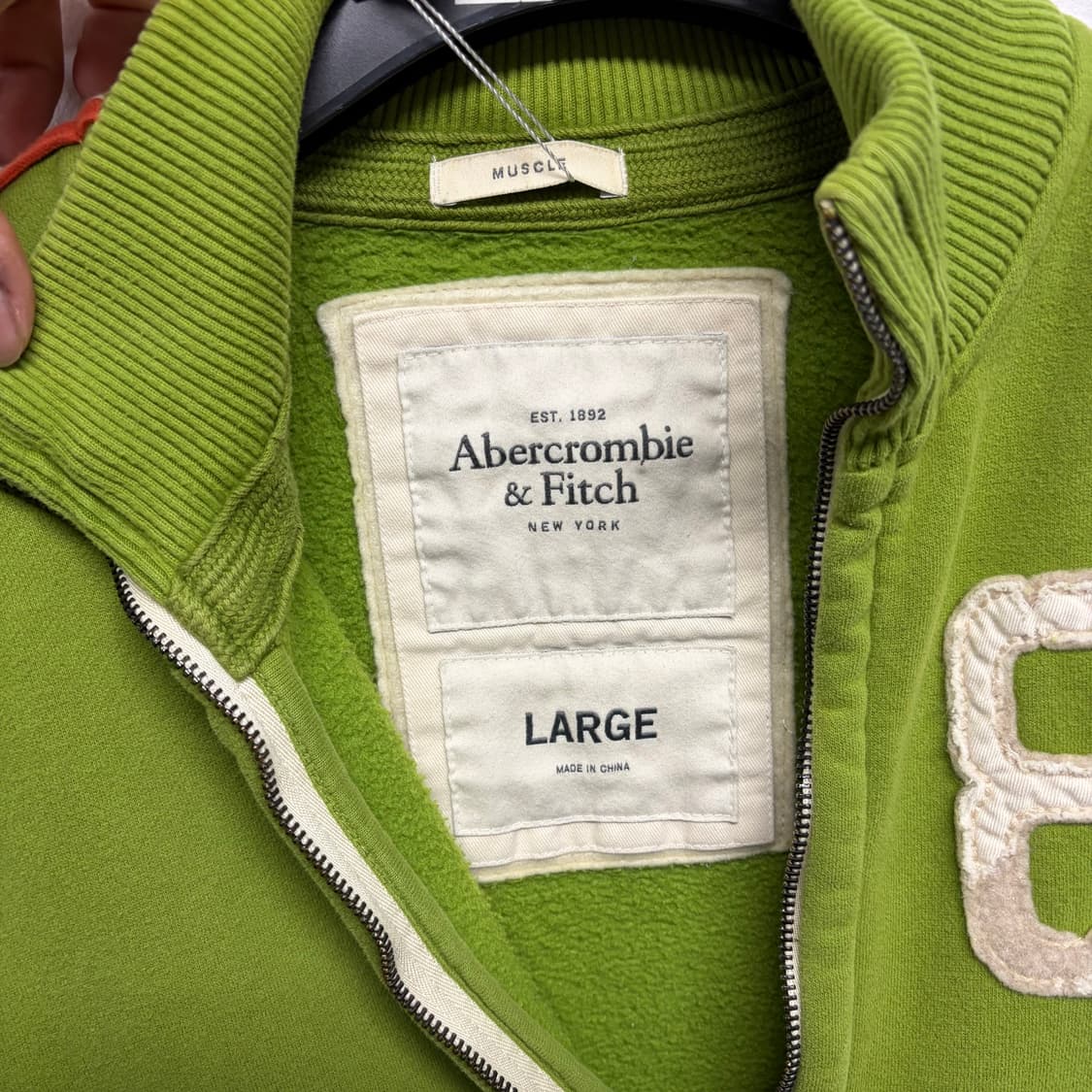 아베크롬비 코튼 트랙집업  상품이미지4