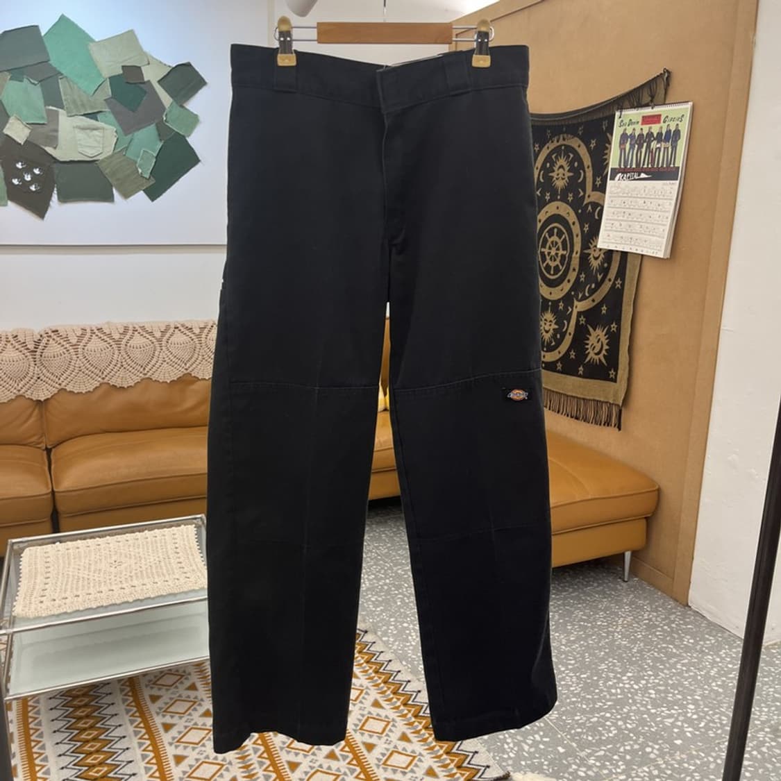 디키즈 빈티지 캐주얼 루즈핏 더블니 워크팬츠 31인치 C10803 상품이미지3