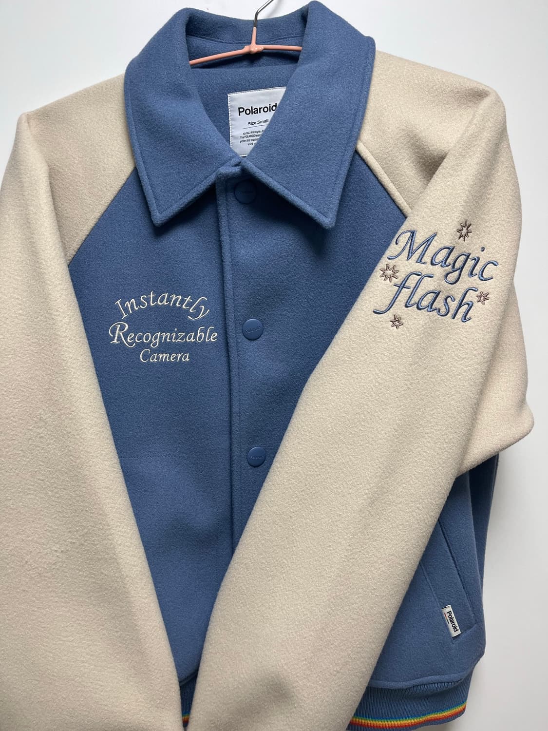 폴라로이드 바시티 자켓 상품이미지1