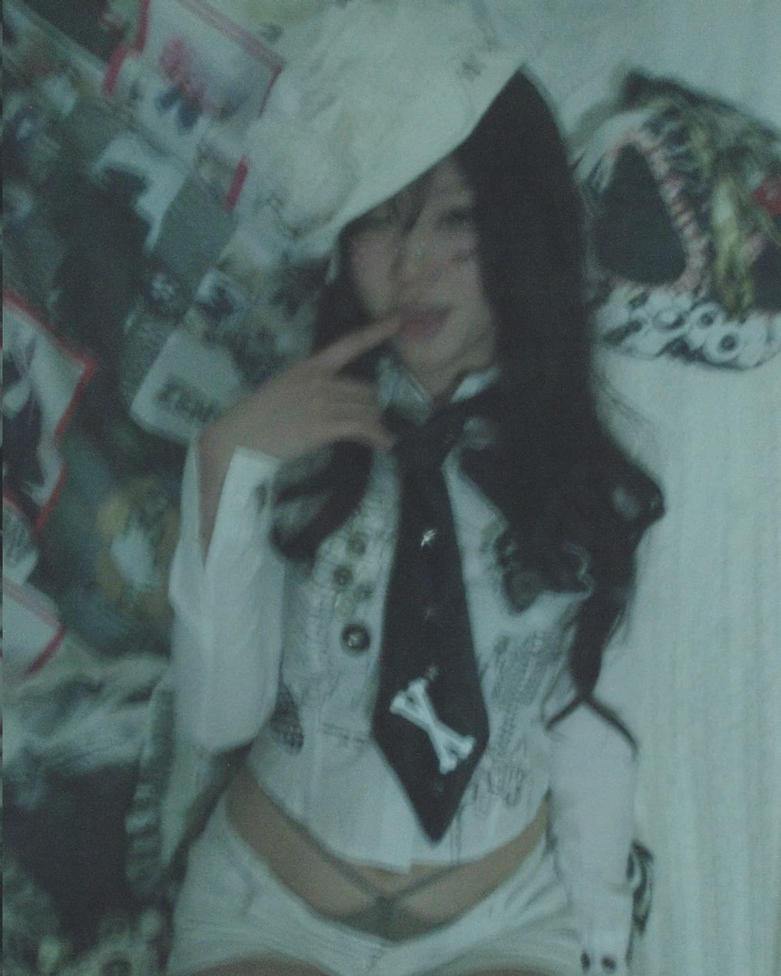 Antique pearl Cat-Ear bucket hat 상품이미지10