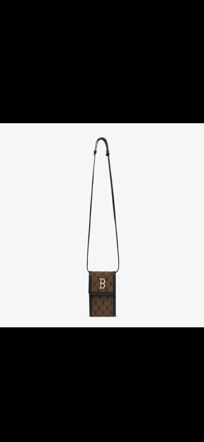 엠엘비 MLB 모노그램 다이아 자카드 핸드폰 크로스백 상품이미지4