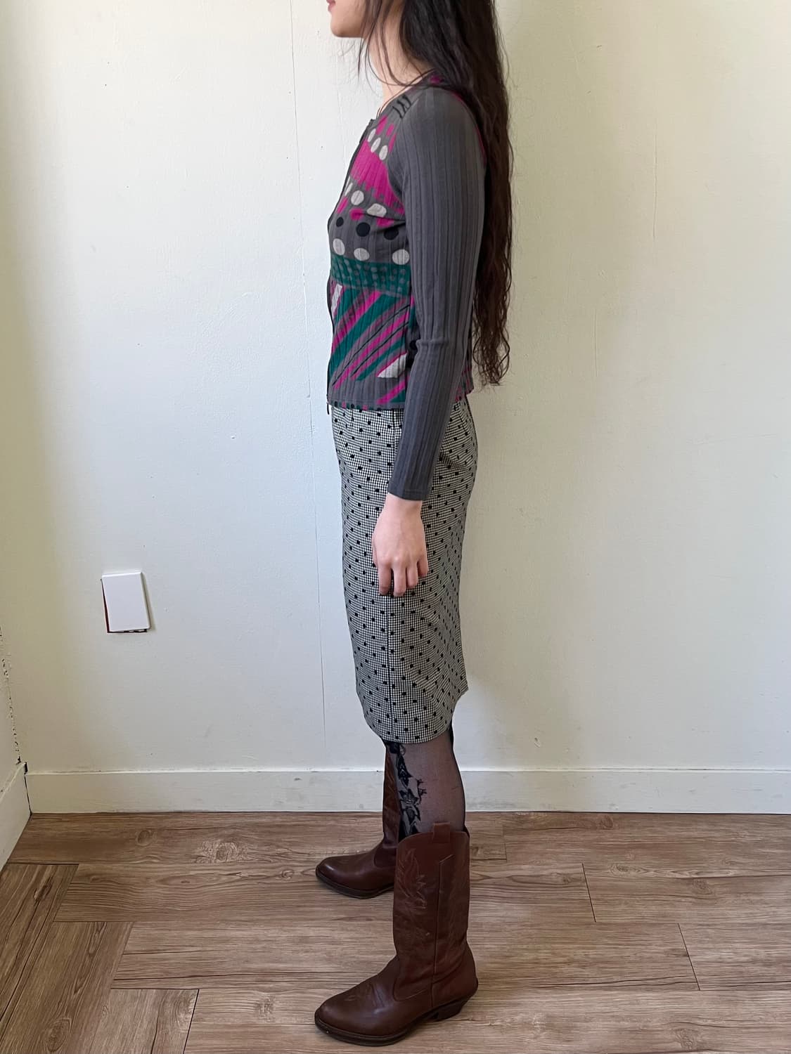 TRAFFIC BASIC STYLE 아트 투웨이 가디건 상품이미지9