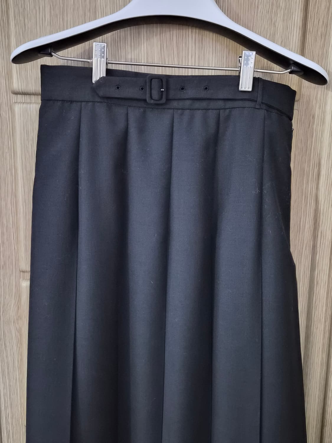 오라리 트로피컬 울 키드 모헤어 스커트 1사이즈 상품이미지5