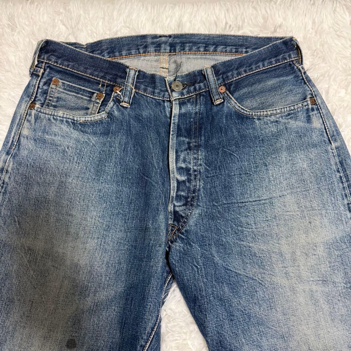 풀카운트 lot.0105 워시드 데님 팬츠 상품이미지3