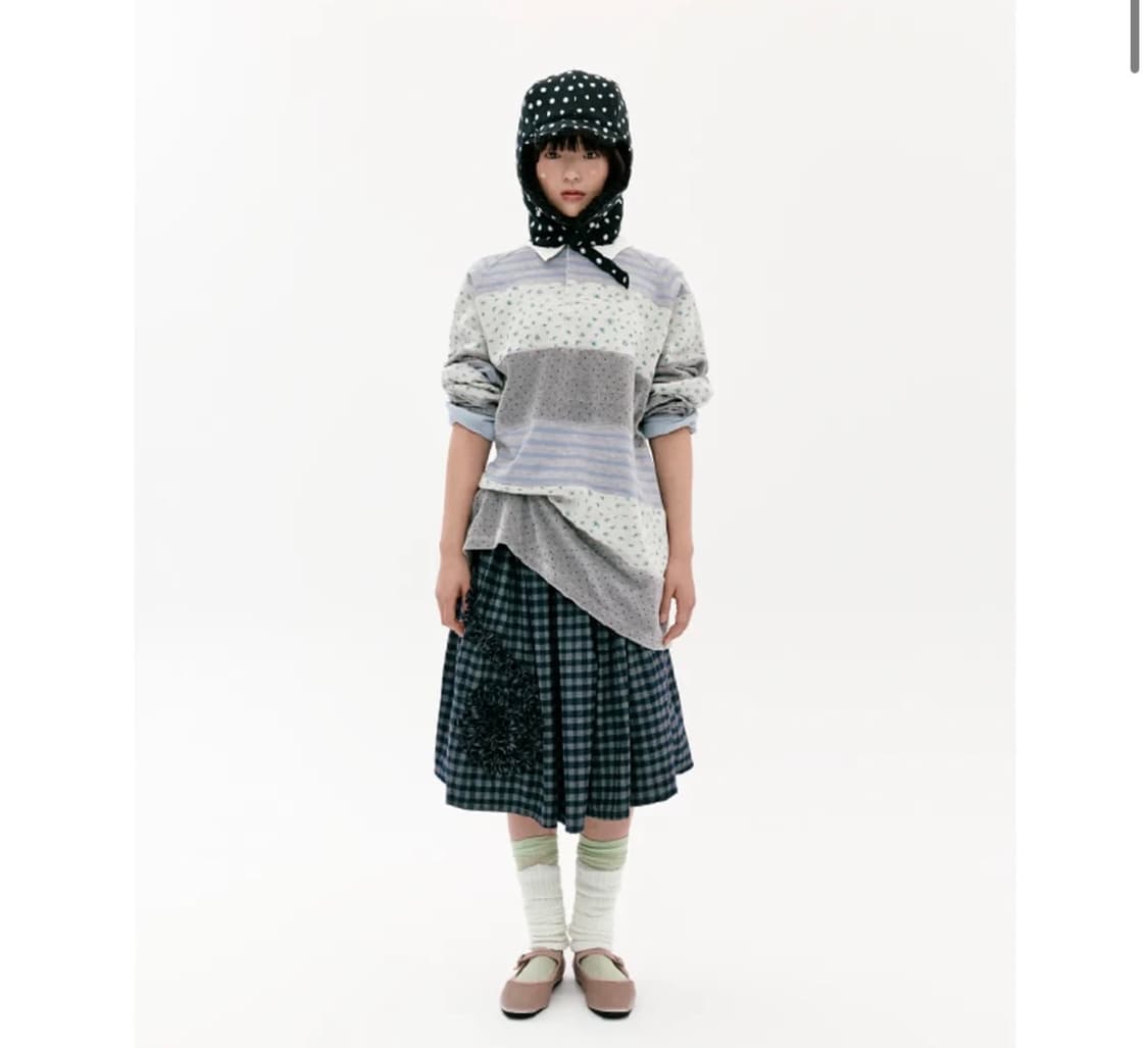 더뮤지엄비지터 스커트 상품이미지2