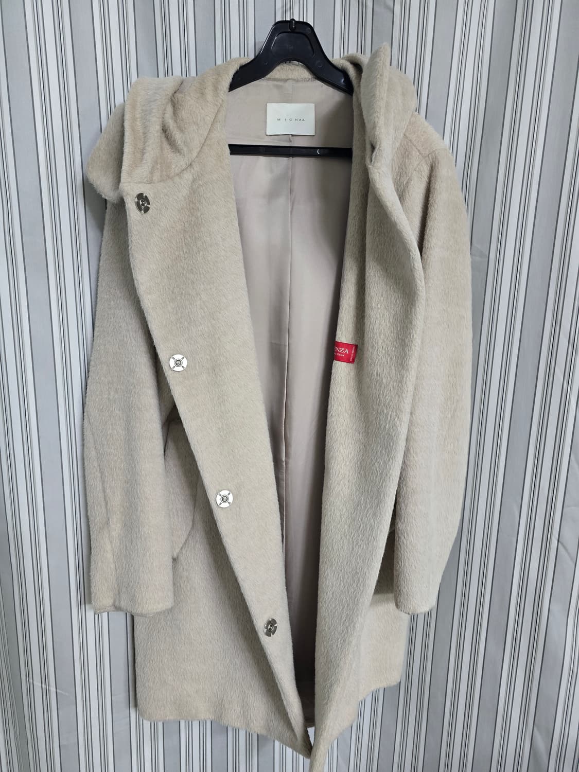 (85-160) [MICHAA] 미샤 피아젠자 베이비라마 후드코트 상품이미지3