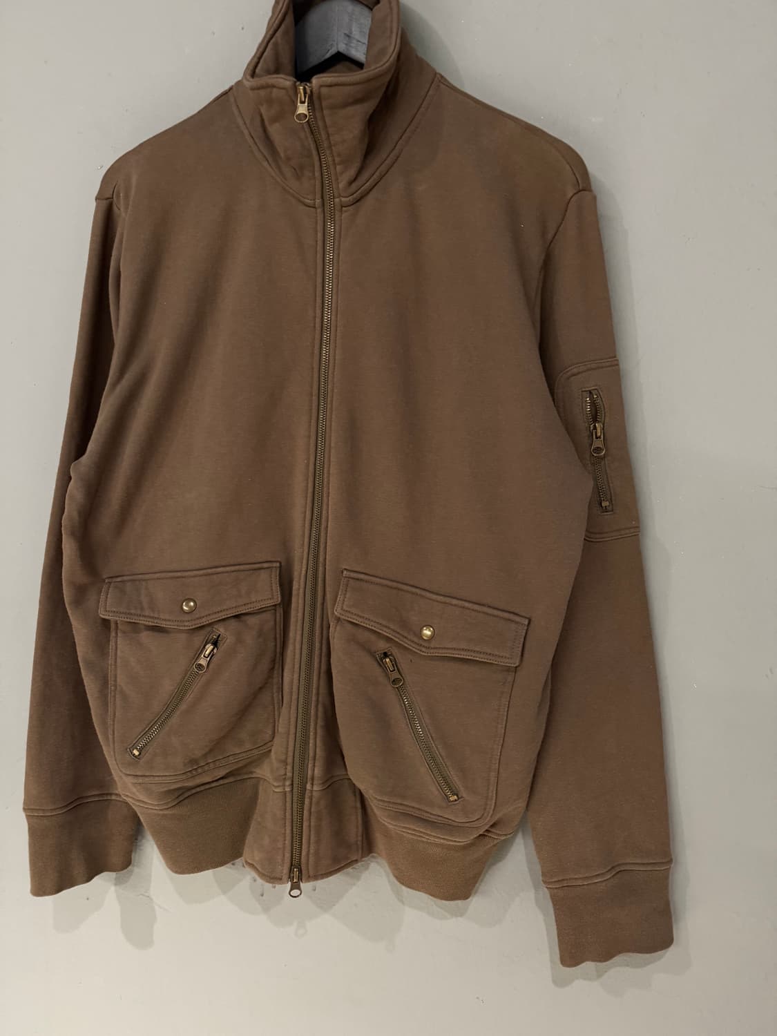 zipper pocket detail 2-way zip-up 상품이미지7