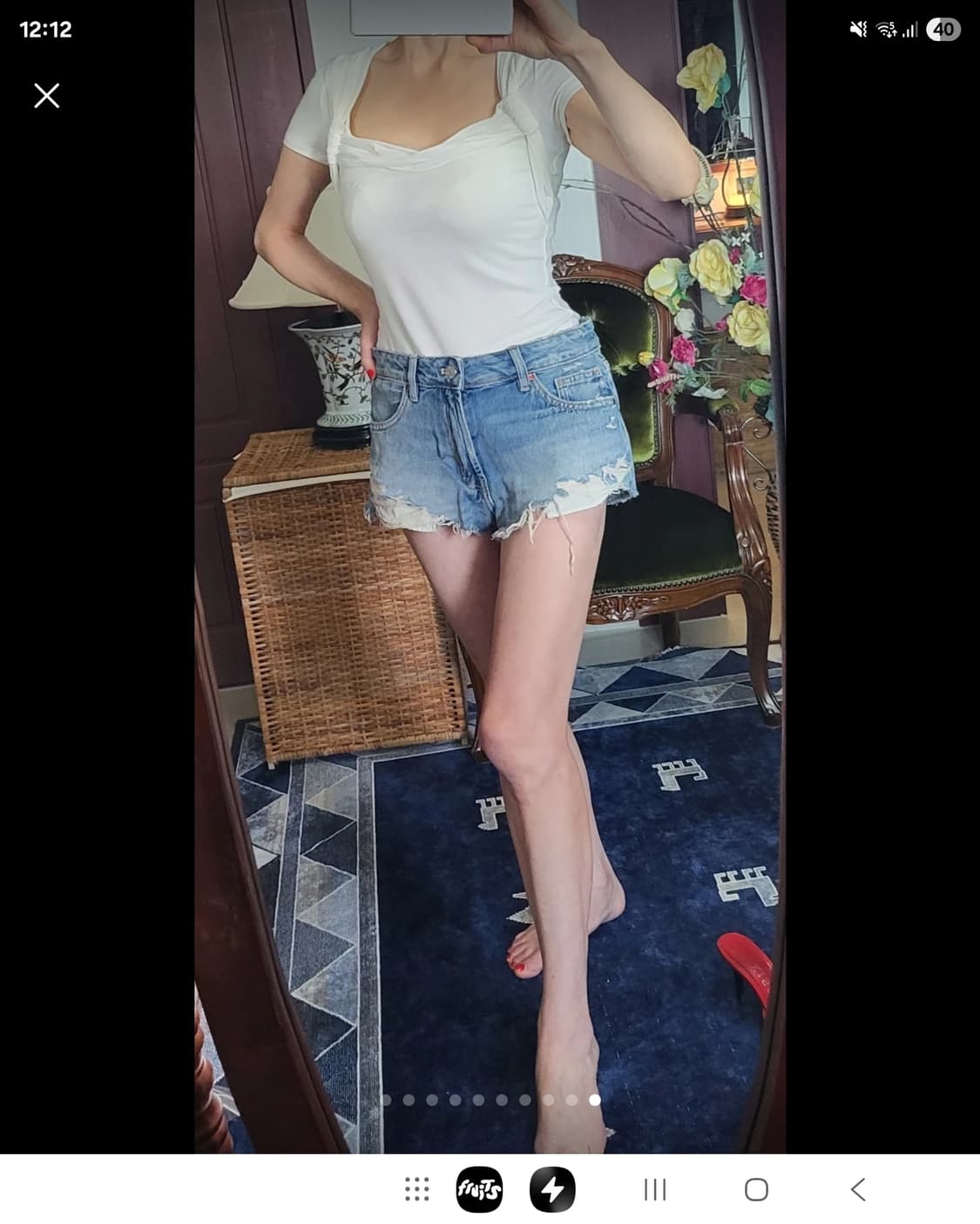 새상 프랑스 모르간 모달 셔츠  상품이미지10