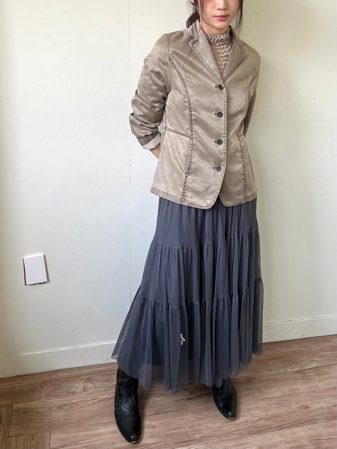 albaches 오크브라운 자켓 상품이미지4