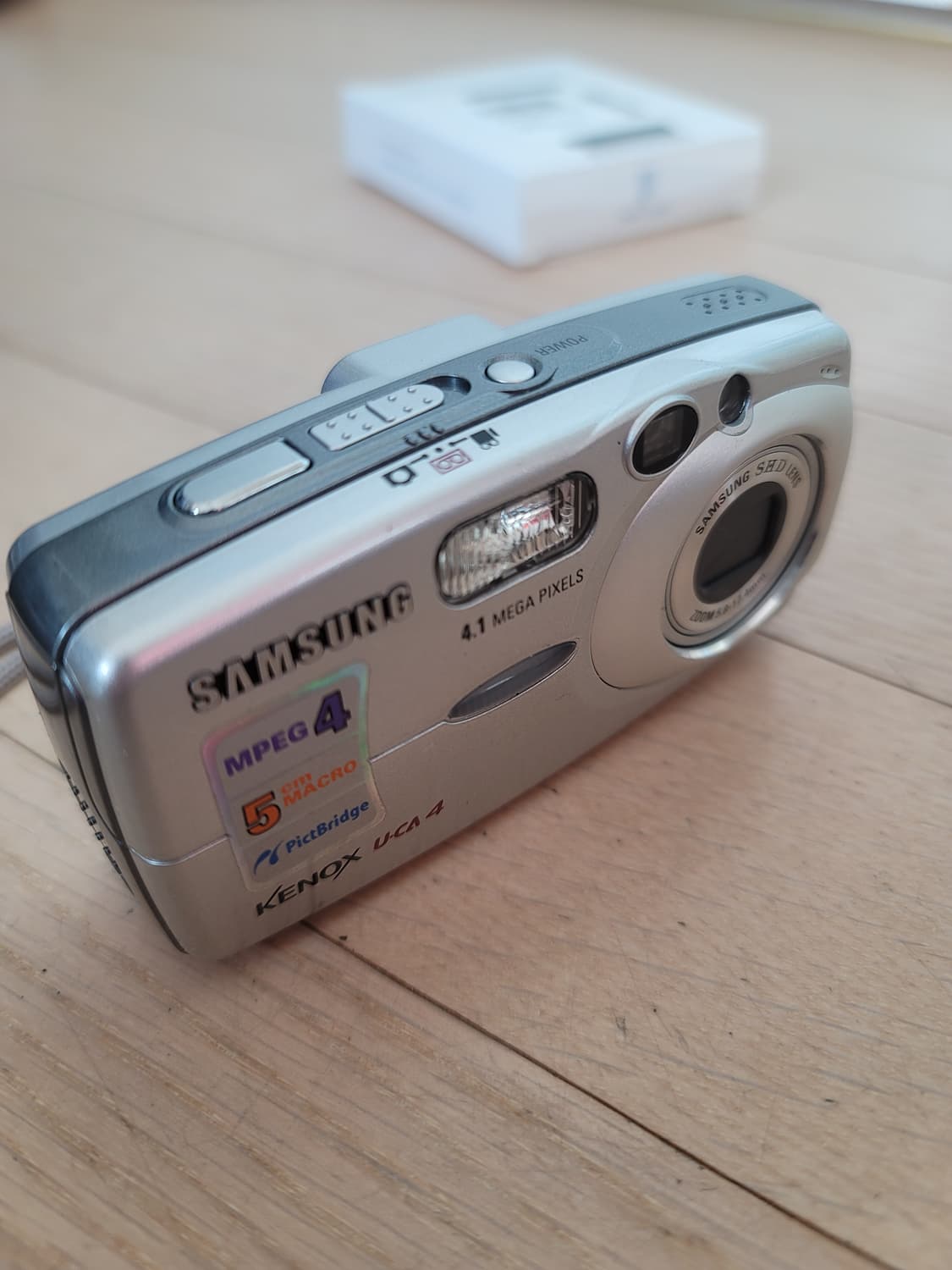 삼성 케녹스 U-CA4 디카 빈티지 감성 디지털 카메라+메모리스틱 1기가 상품이미지2
