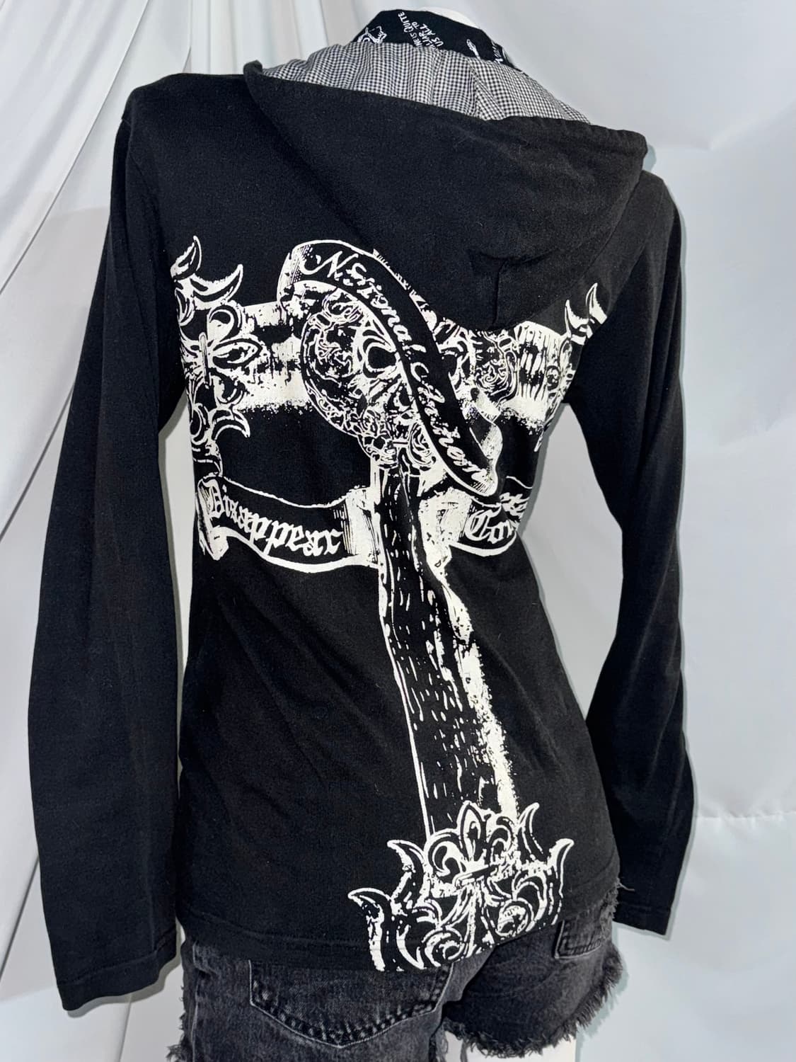 밴슨깔 해골 디테일 자수 펑크 프린팅 코디세트 상품이미지7