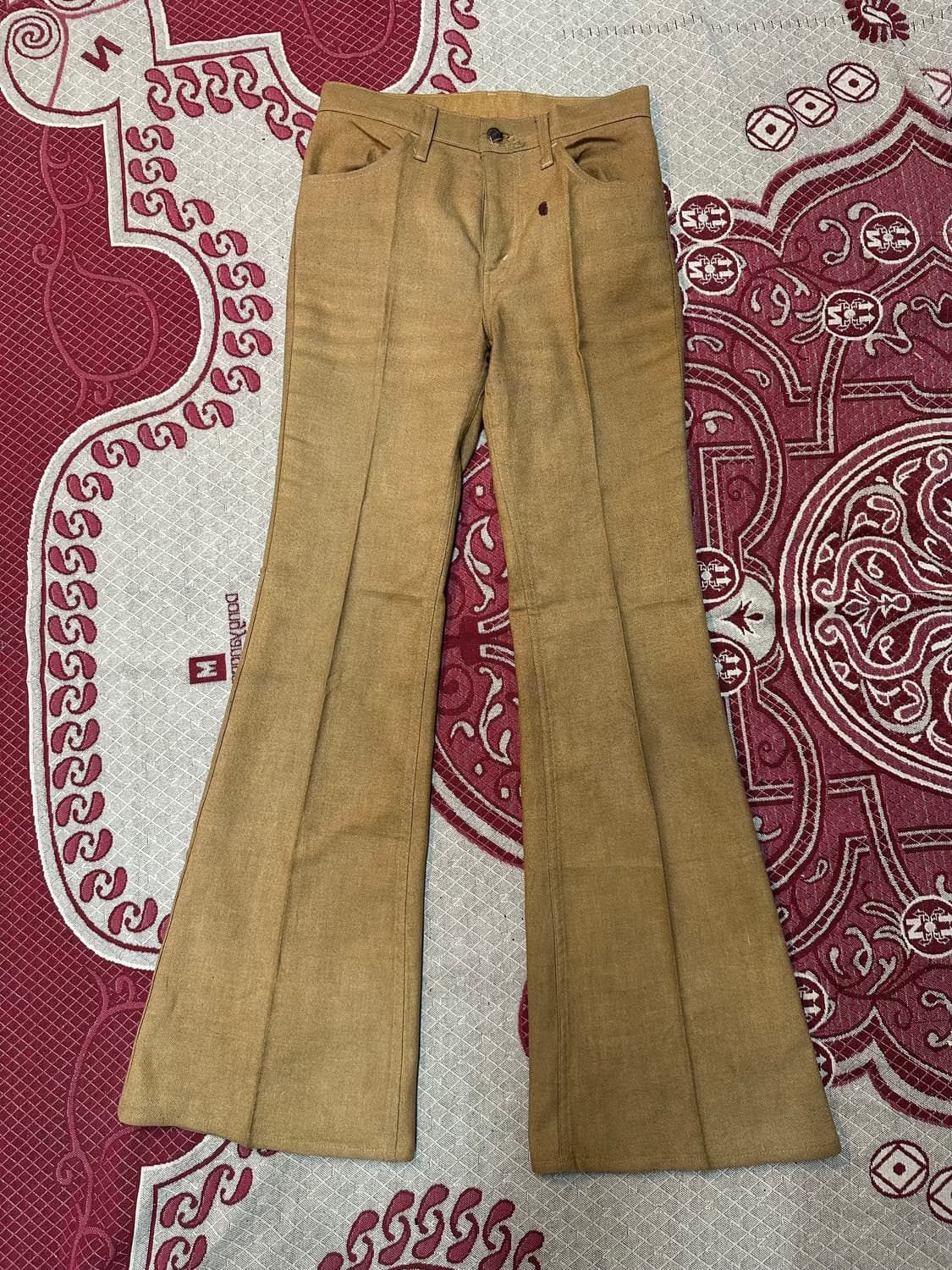 70’s 리바이스 스타프레스트 부츠컷 코튼팬츠 상품이미지1