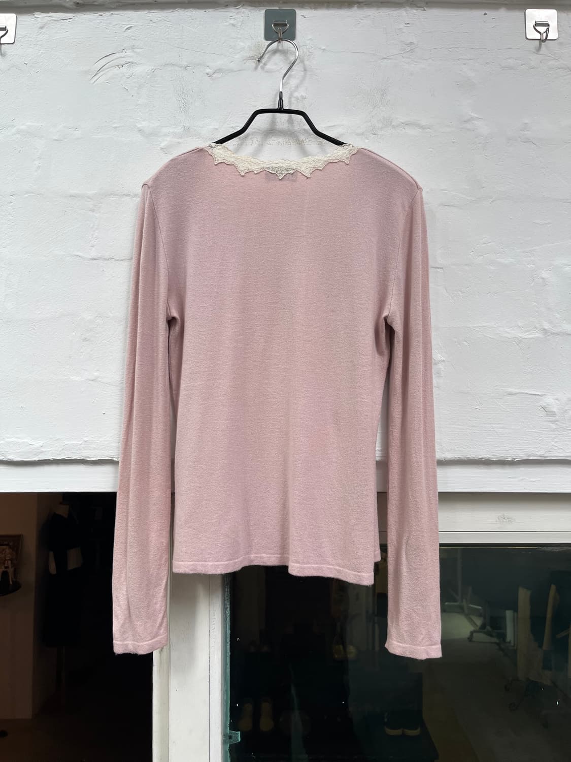 Blumarine 레이스 레이온 가디건 M 상품이미지8