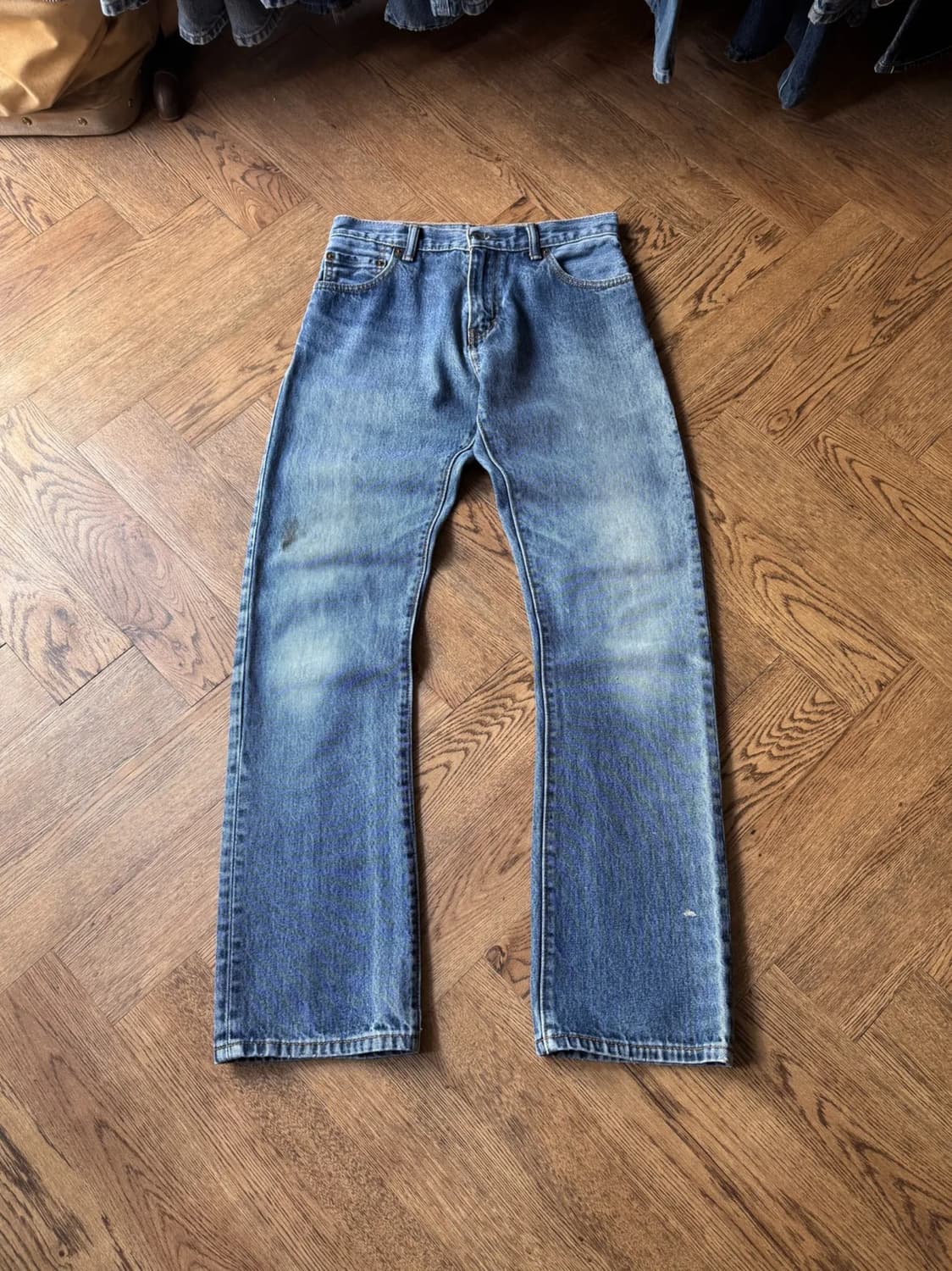 [29]리바이스 517 블랭크탭 더티 페이딩 플레어진 F53 상품이미지1