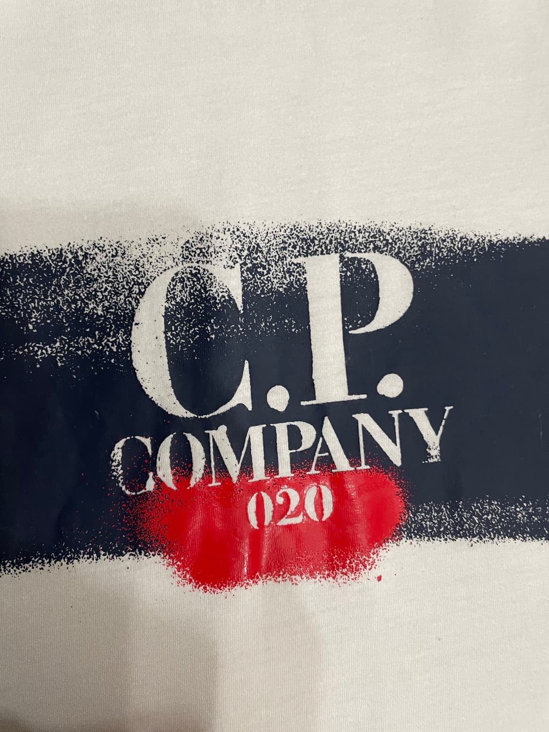 CP컴퍼니 20SS 브러쉬 로고 반팔 티셔츠 상품이미지3