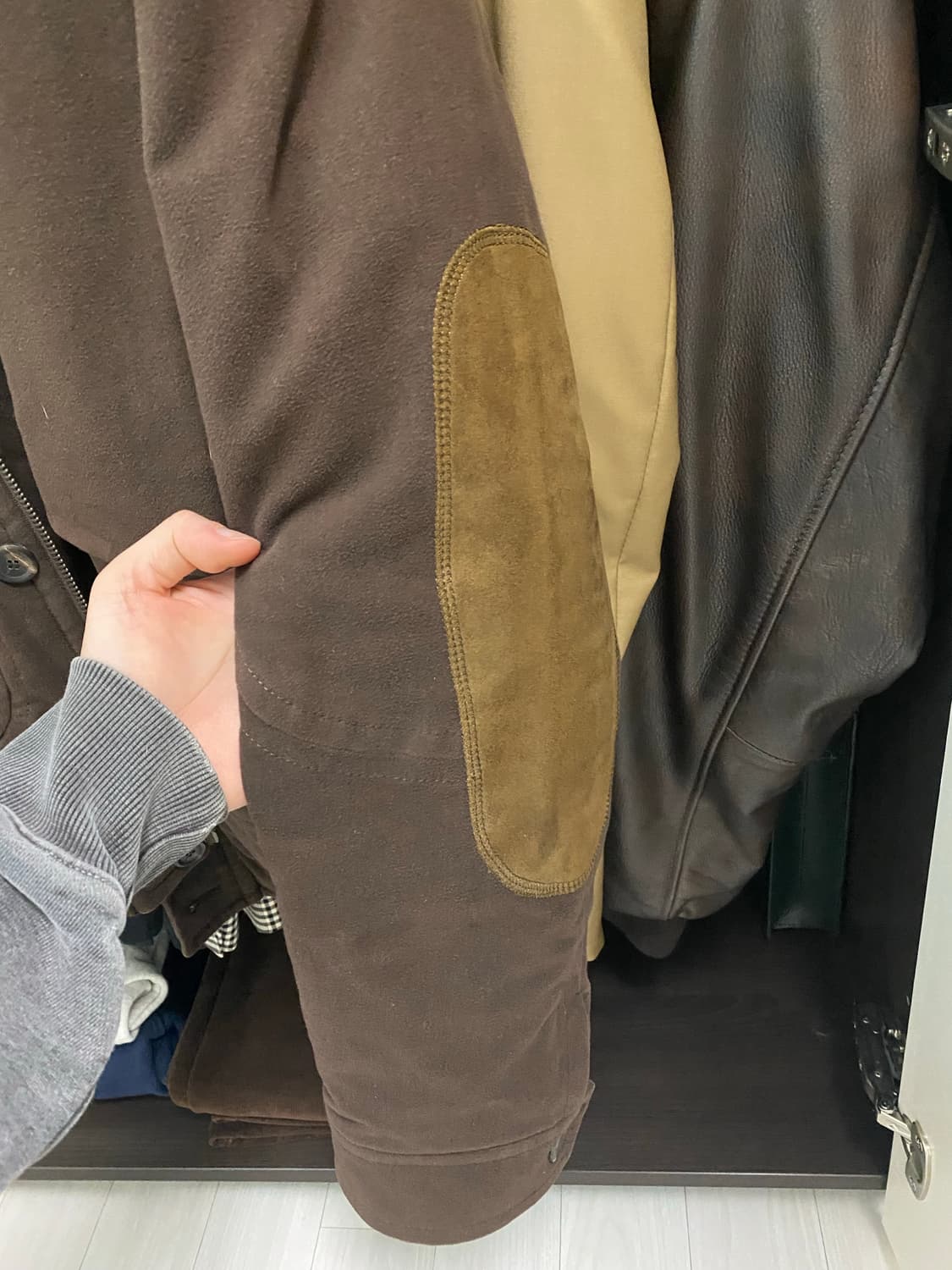 타임(TIME) 토끼털 무스탕(100Size) 상품이미지3