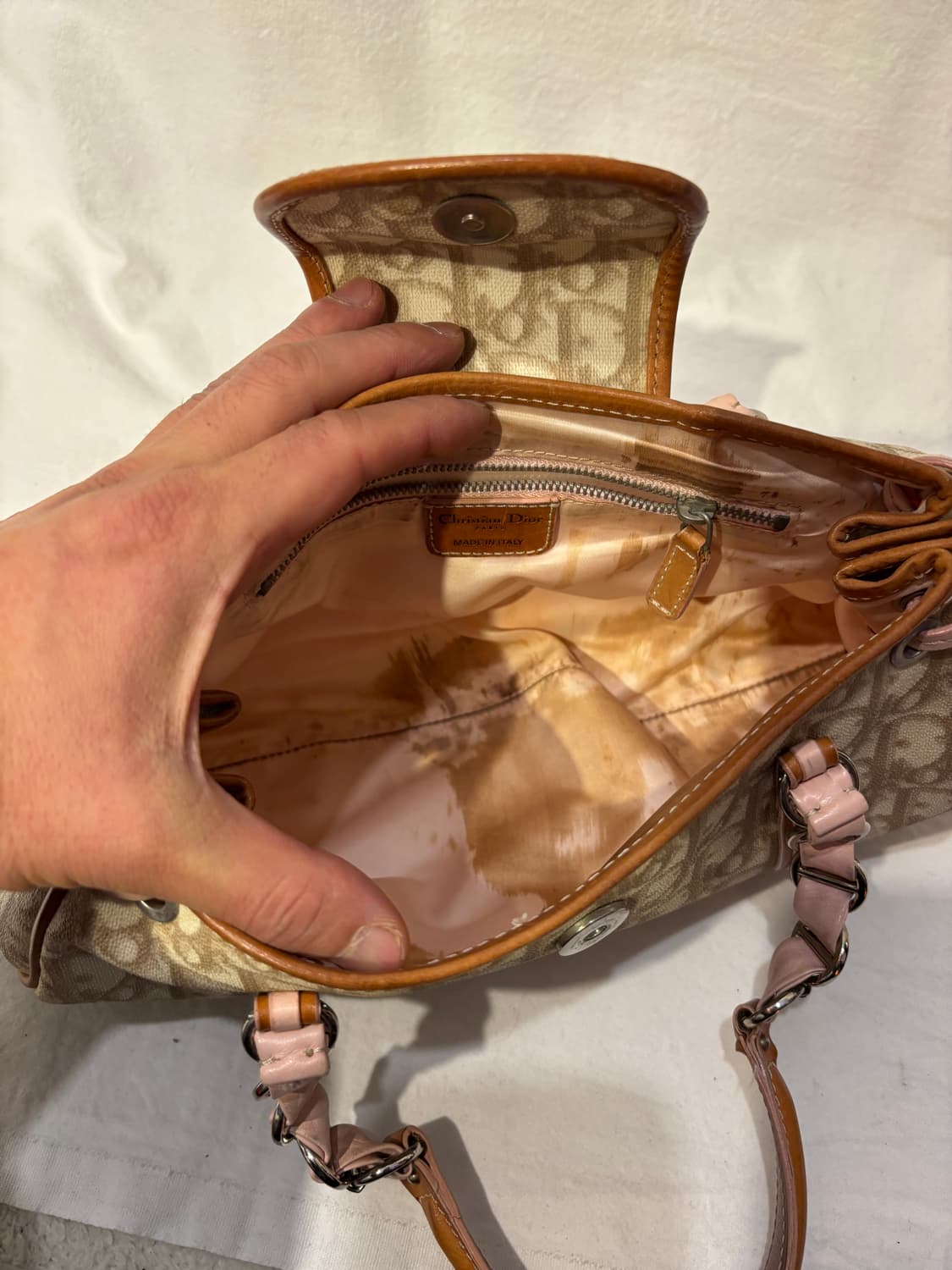 디올 오블리크 로맨틱 하트 숄더백 가방 상품이미지9