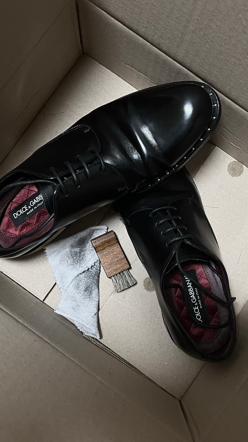 dolce gabbana studded calfskin derby-42 상품이미지5