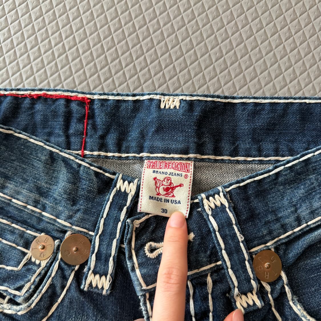 트루릴리젼 청바지 30 상품이미지2