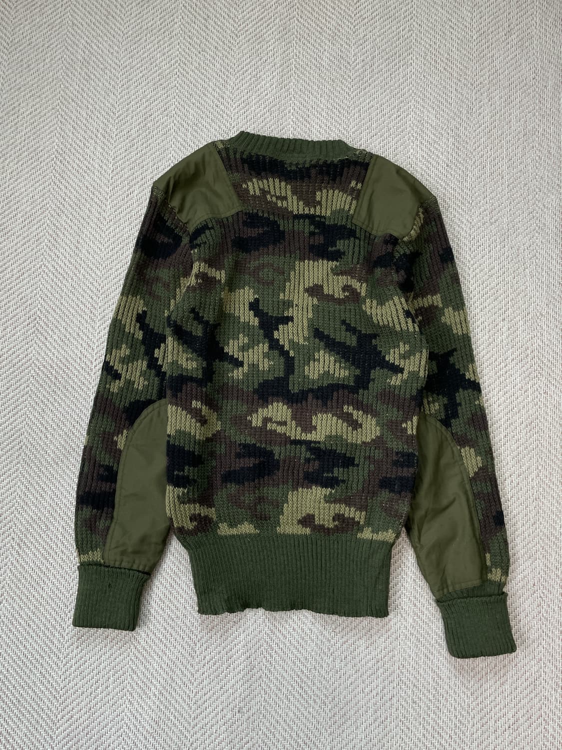 80s og 영국군 코만도 밀리터리 울 니트 J03817 상품이미지5