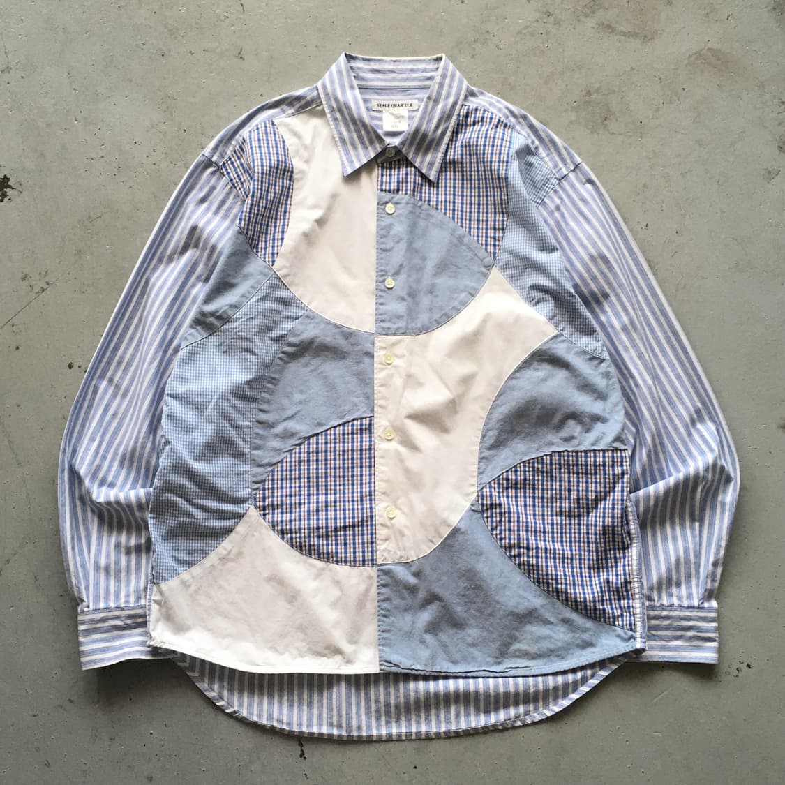 Stage Quarter Patch Work Shirt 상품이미지3