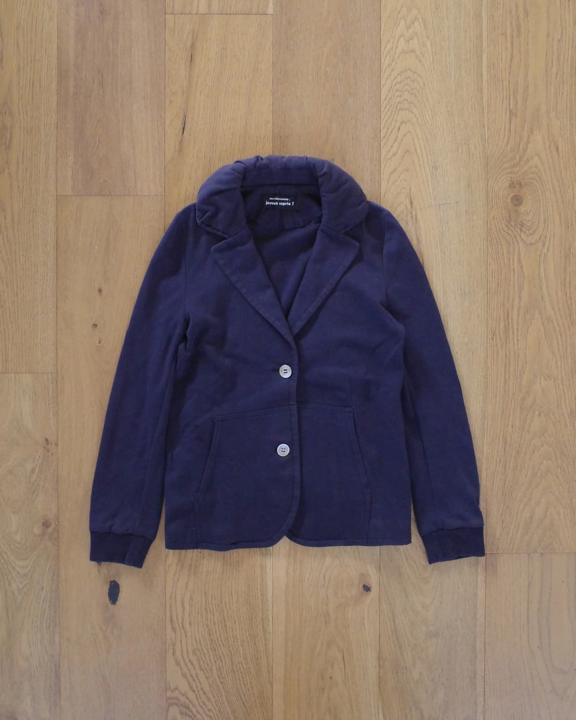 메르시보꾸 코튼 블레이저 상품이미지1