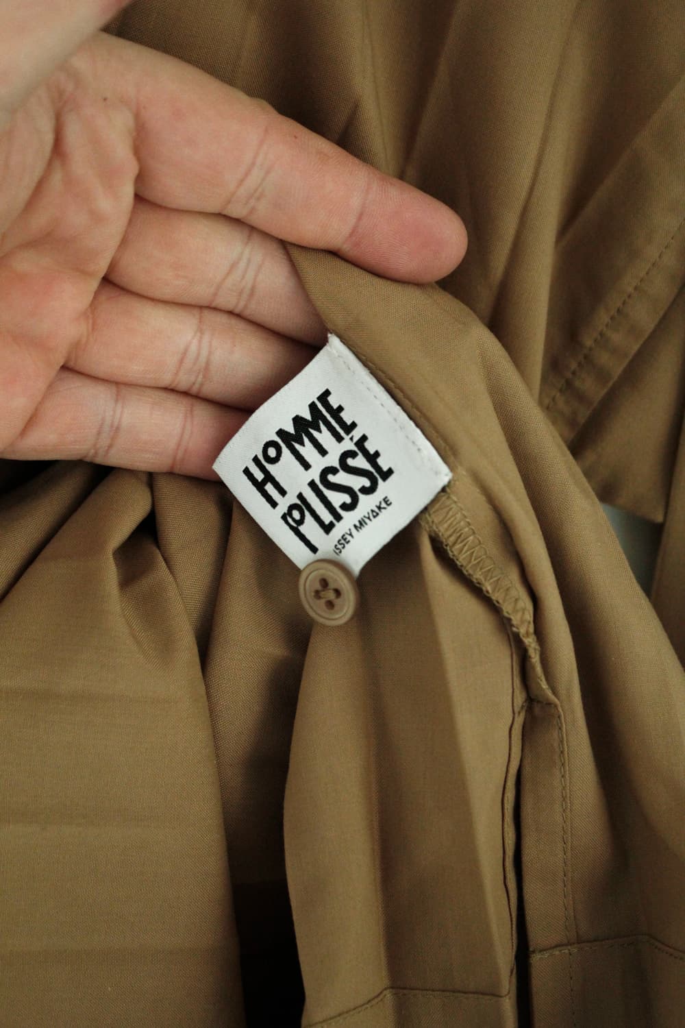 Homme Plisse Beige Shirt 상품이미지9