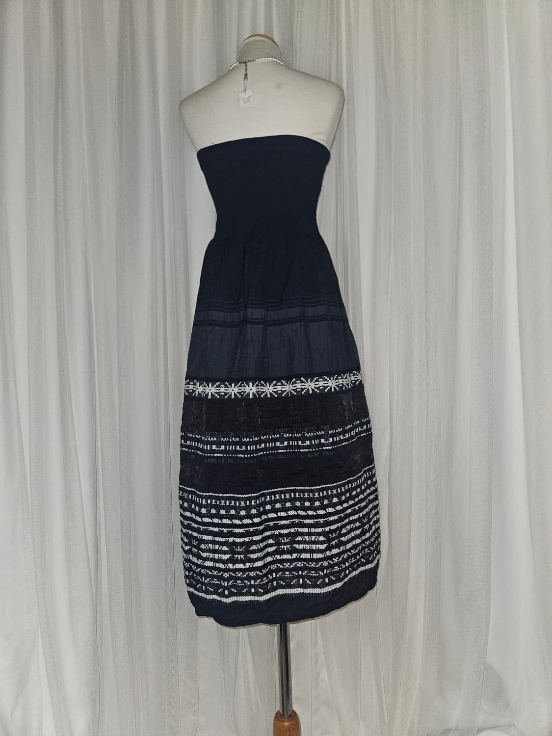 oggie international🦋 네이비 탑스커트 원피스 상품이미지3