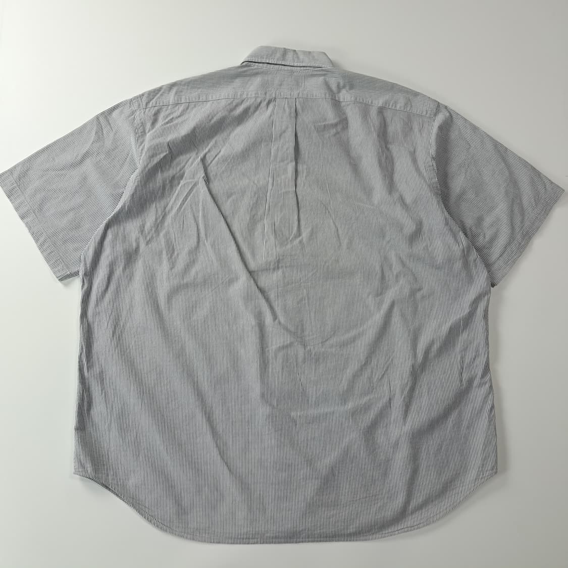 CJ378 2XL 폴로 90s 미국판 시어서커 골프 엠블럼 반팔 셔츠  상품이미지6