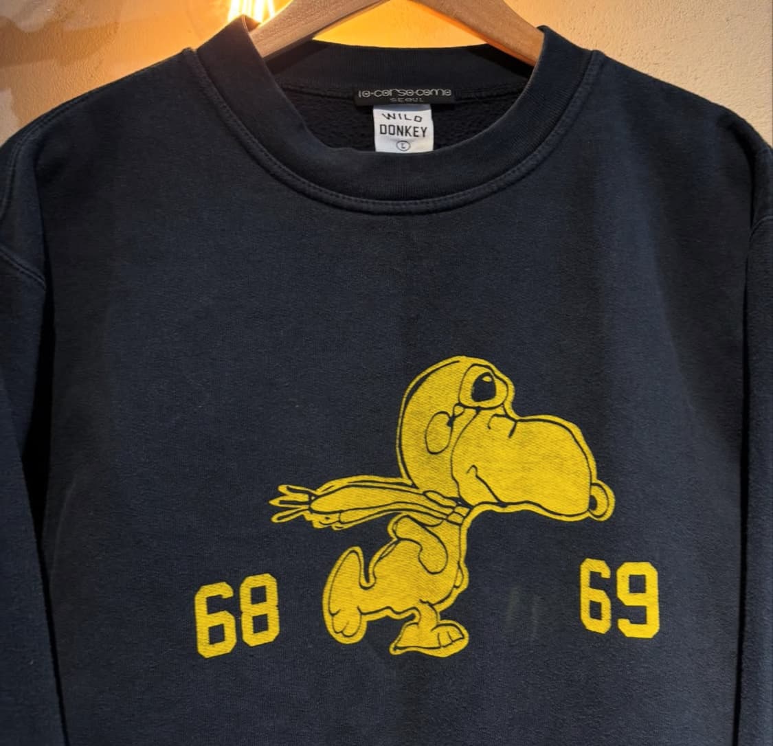 와일드통키 스누피 맨투맨  상품이미지3