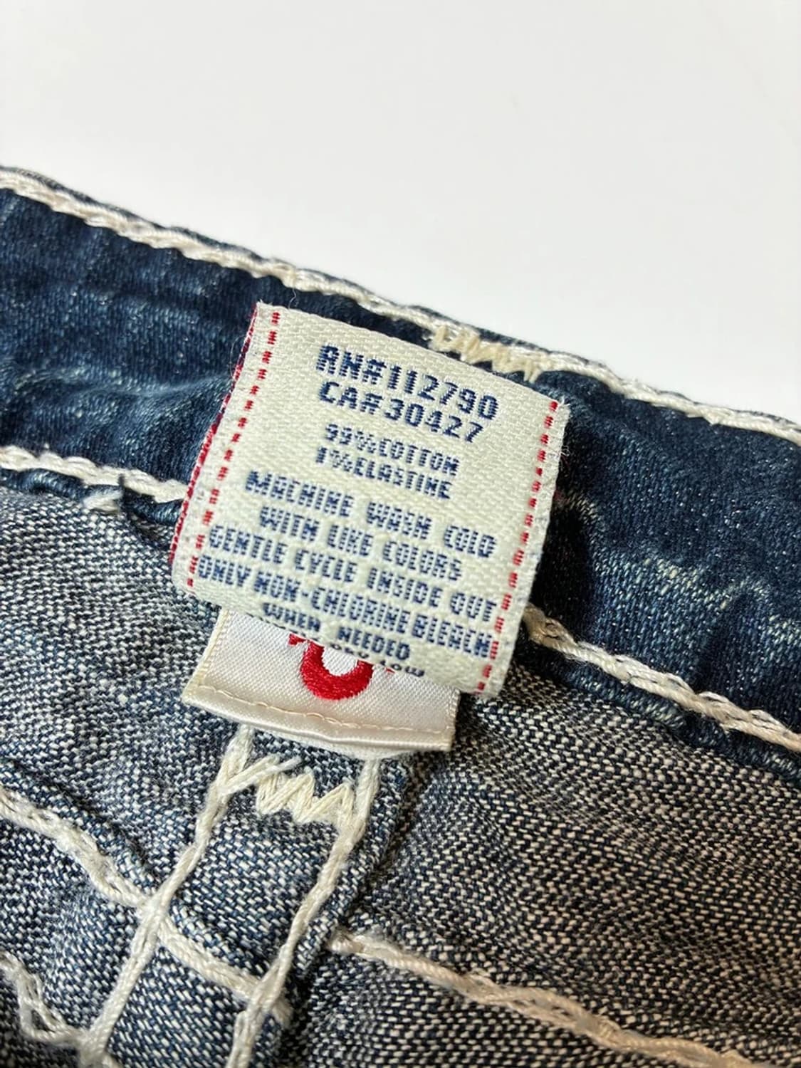 트루릴리젼 00's USA 우먼스 부츠컷 데님 팬츠 PN8828 상품이미지9