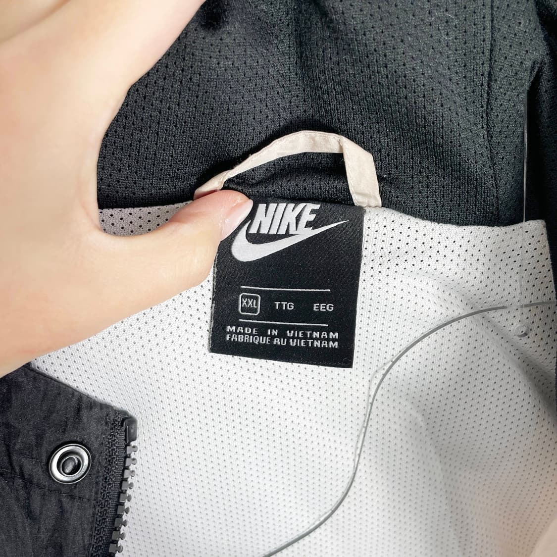 A1 나이키 더블 스우시 윈드브레이커 재킷 110사이즈 상품이미지4