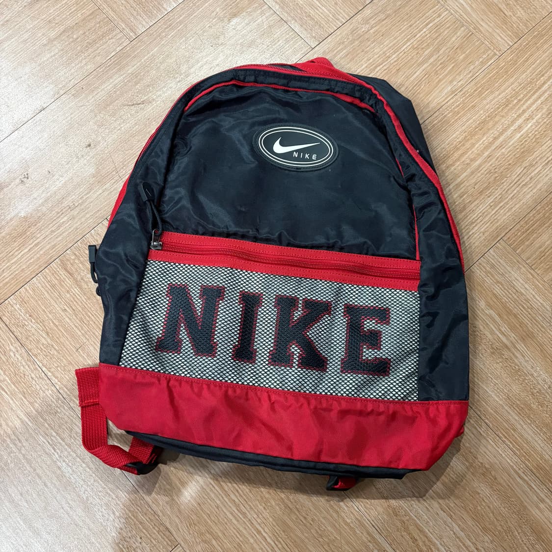 90s 나이키 레드 블랙 백팩 상품이미지2