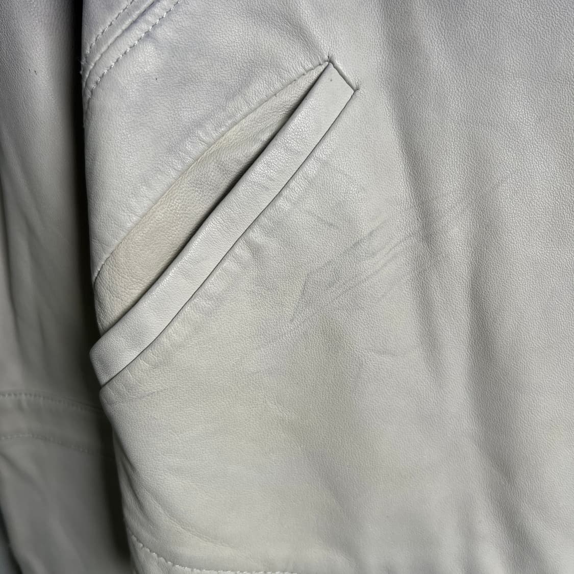 Diesel 디젤 그라데이션 다잉 레더 자켓 S 상품이미지7