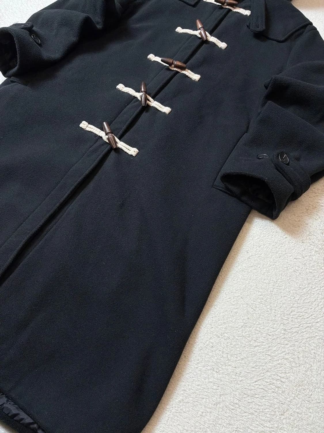 Selectede 롱 후디 더플 코트 PN7663 상품이미지3