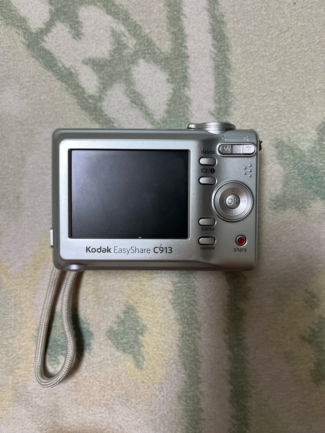 코닥 c913 뽀얀 실버 빈티지 디카 카메라 상품이미지3