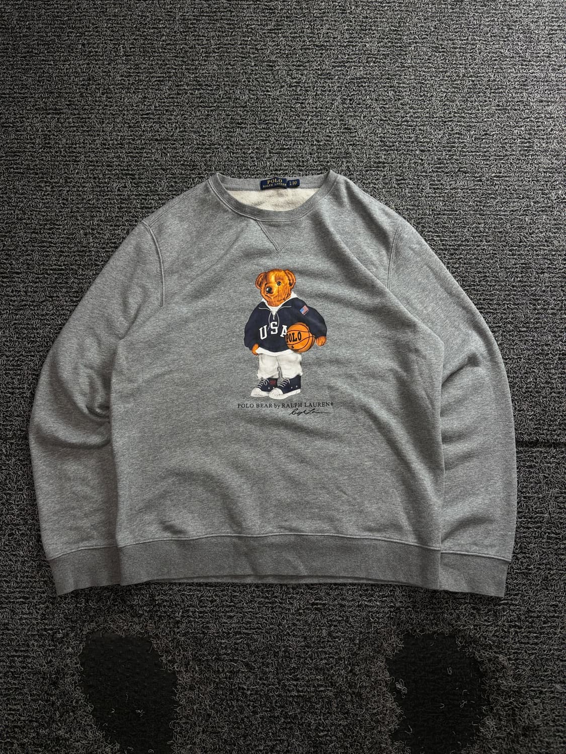 폴로 랄프로렌 폴로베어 빅로고 크루넥 맨투맨 3858 상품이미지2