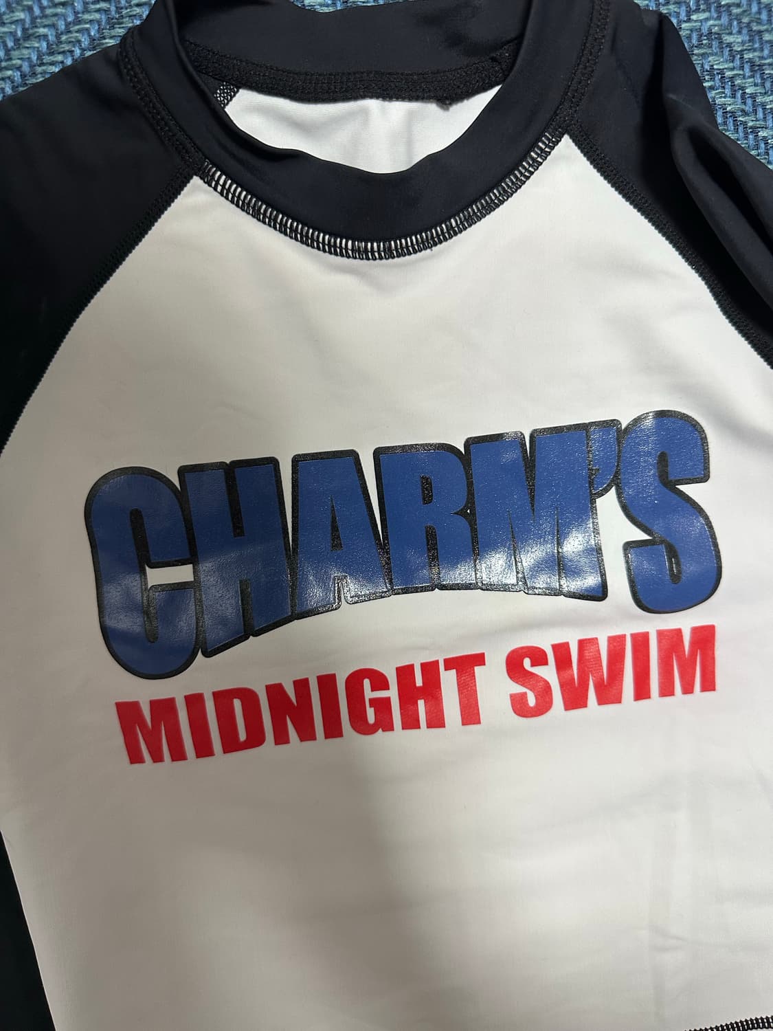 CHARM'S 참스 크롭 래쉬가드 수영복 1size S 상품이미지3