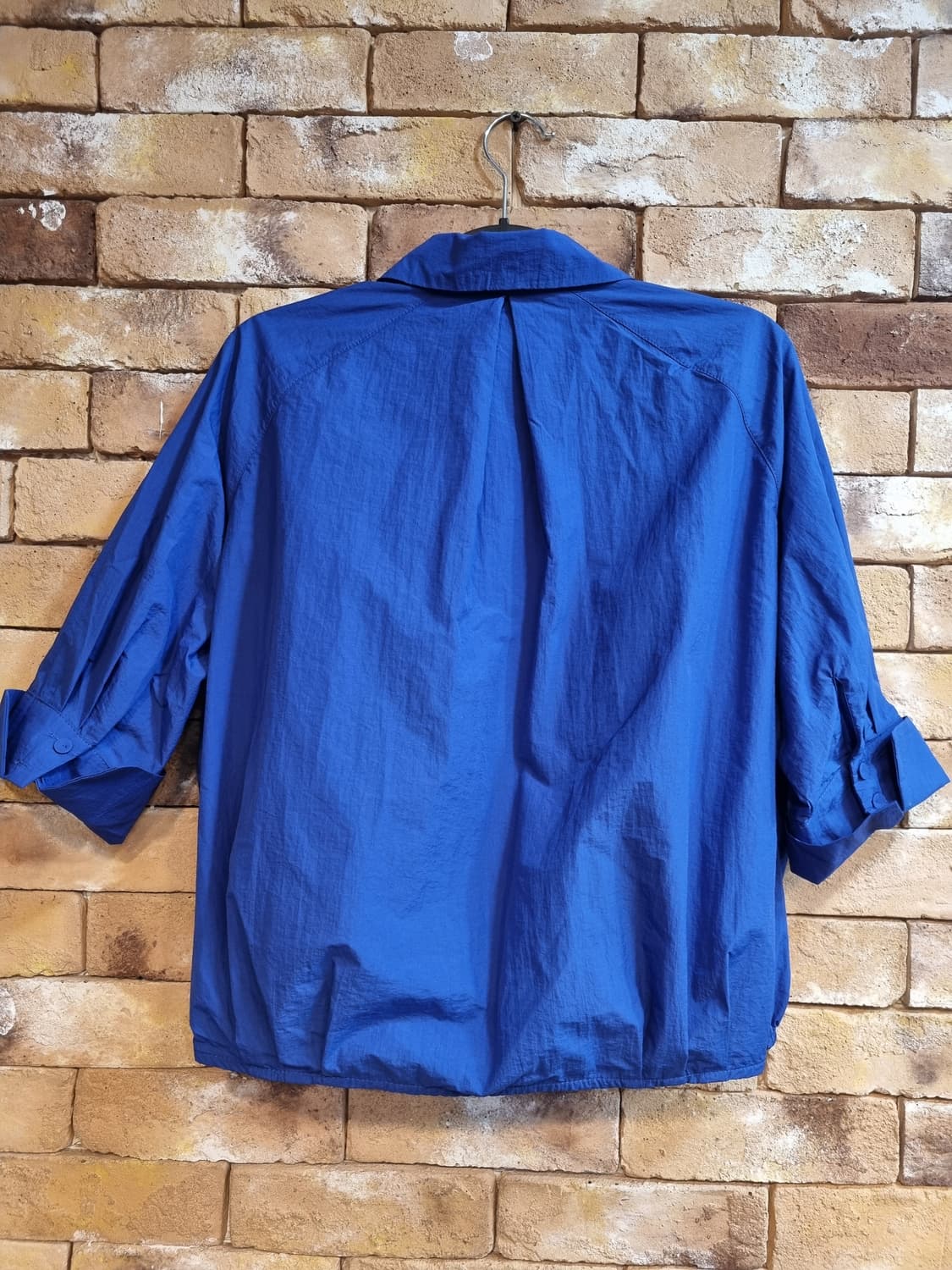  블루 색상의 셔츠와 스커트 세트 상품이미지2