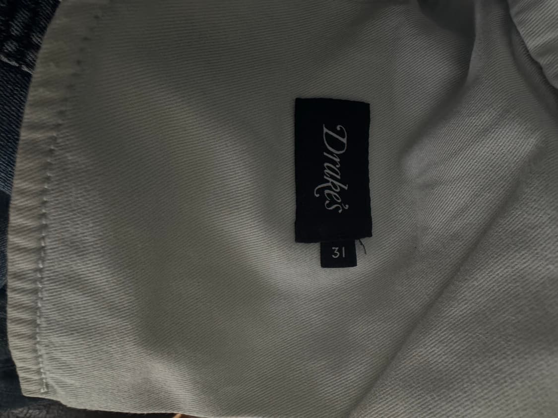 드레익스 블리치 워시 셀비지 데님 31 상품이미지5