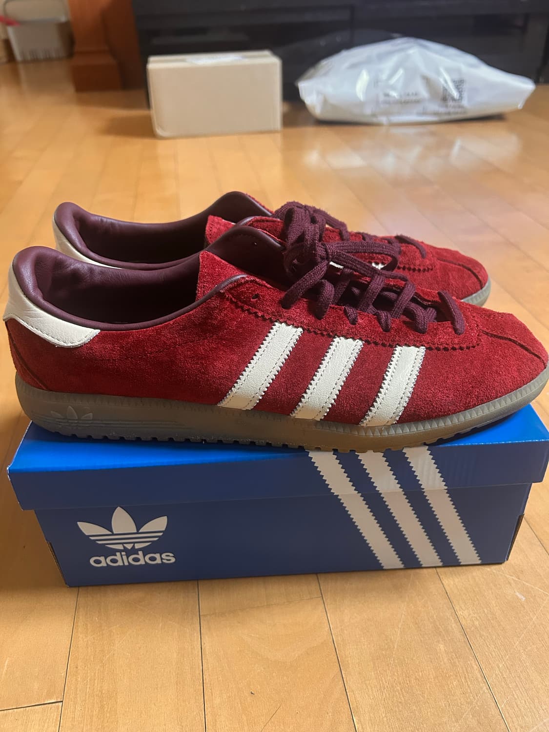 아디다스 버뮤다 컬리지 버건디 285 상품이미지2