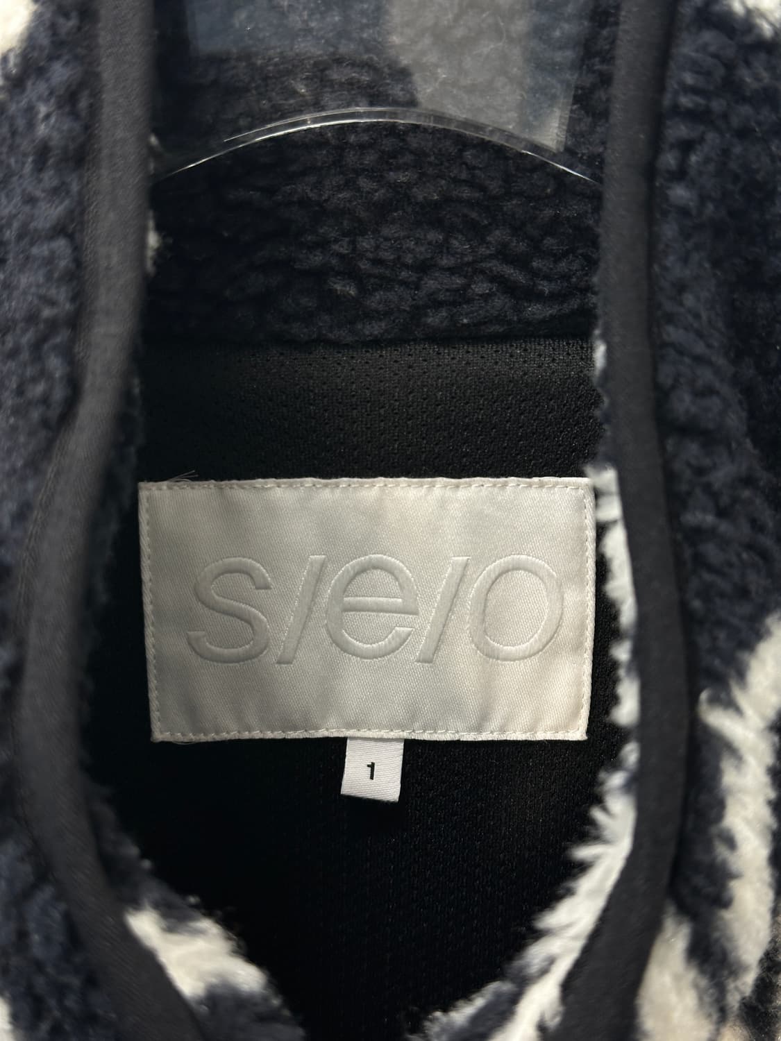 S/E/O 플리스 자켓 1 size (블랙) 상품이미지2