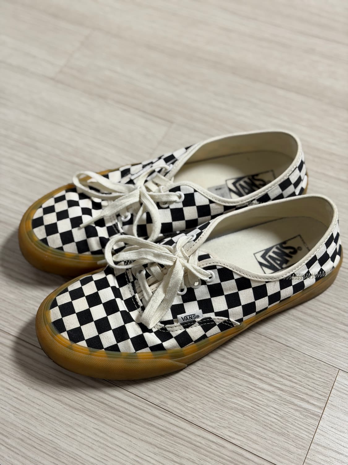 반스 체커보드 에라 어센틱 검솔 상품이미지1